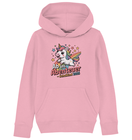 Einhorn Schulstart Bio Hoodie