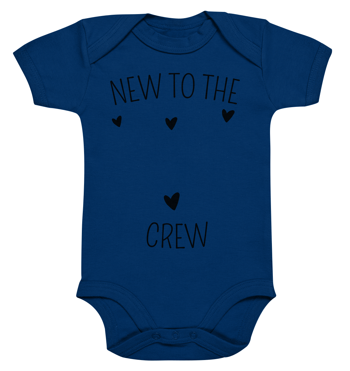 New to the Crew personalisierter Bio Babybody