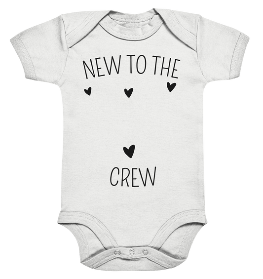 New to the Crew personalisierter Bio Babybody
