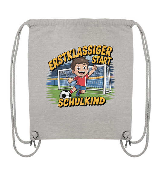 Fußball Turnbeutel zur Einschulung – mit Namen personalisiert