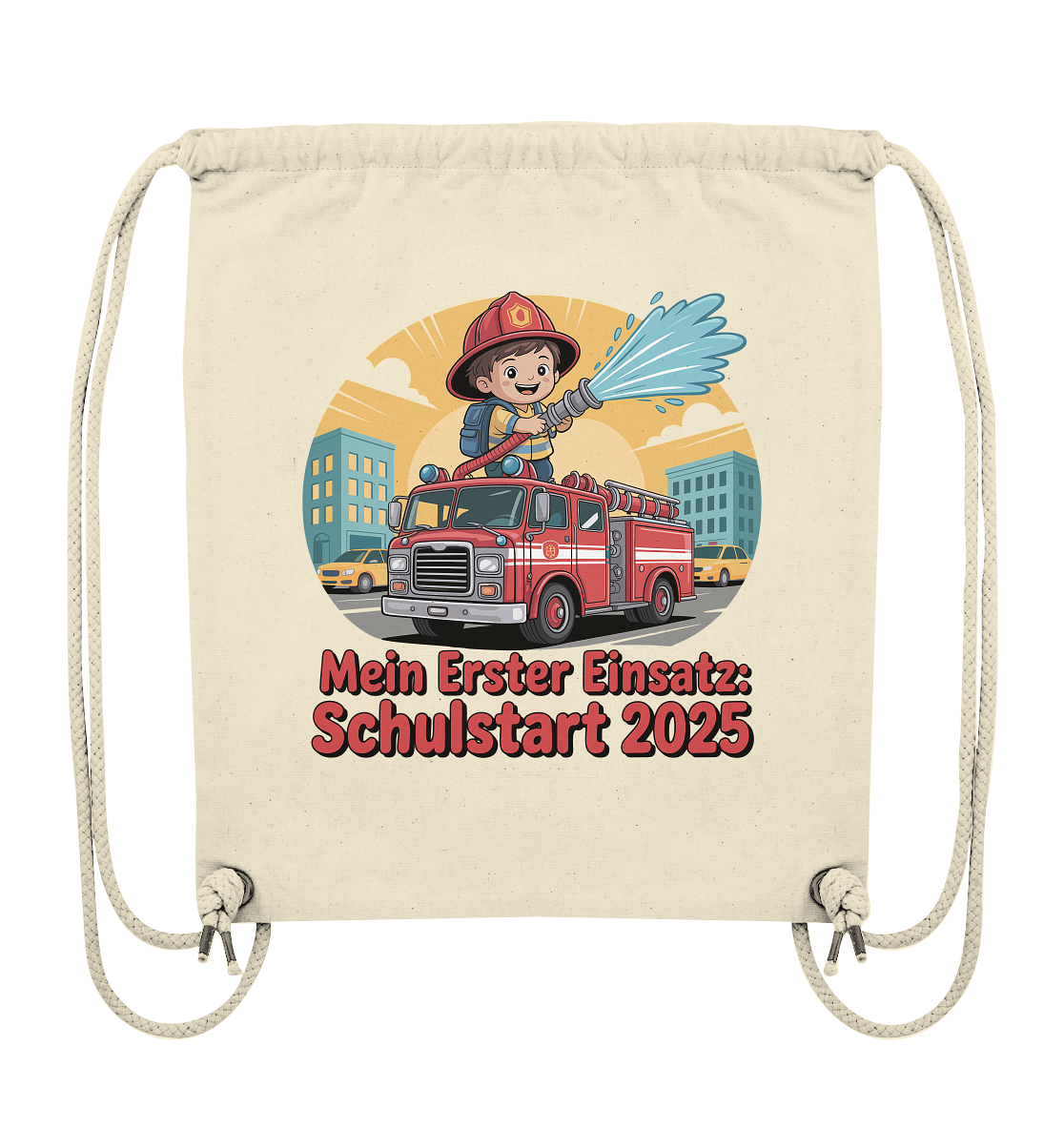 Mein erster Einsatz – Schulstart 2025 Feuerwehr Kind - Turnbeutel