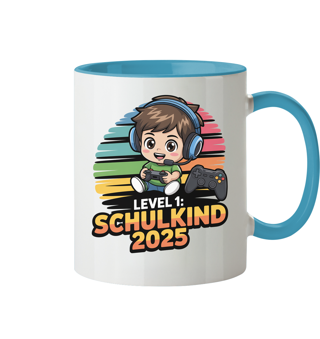 Level 1 Schulkind Tasse
