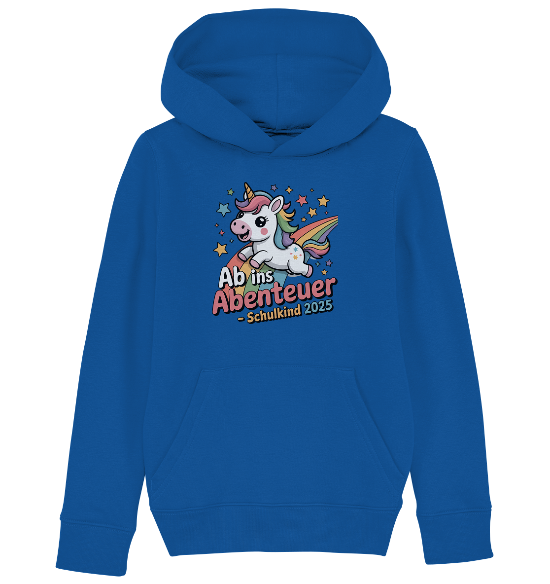 Einhorn Schulstart Bio Hoodie