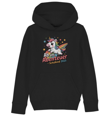 Einhorn Schulstart Bio Hoodie