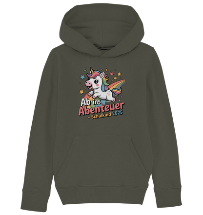 Einhorn Schulstart Bio Hoodie