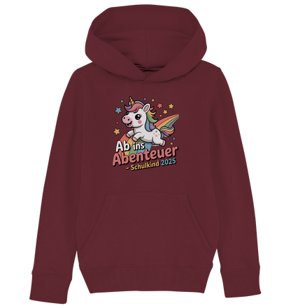 Einhorn Schulstart Bio Hoodie