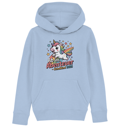 Einhorn Schulstart Bio Hoodie