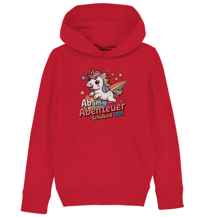 Einhorn Schulstart Bio Hoodie