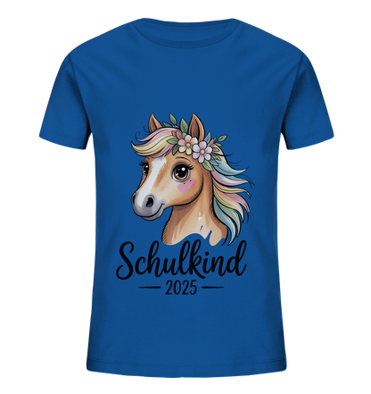 Pferdeglück Bio T-Shirt personalisiert