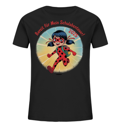 Ladybug Schulheldin Bio T-Shirt personalisierbar