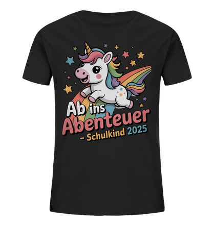 Einhorn Schulstart Bio T-Shirt