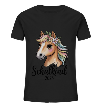 Pferdeglück Bio T-Shirt personalisiert