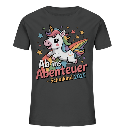 Einhorn Schulstart Bio T-Shirt