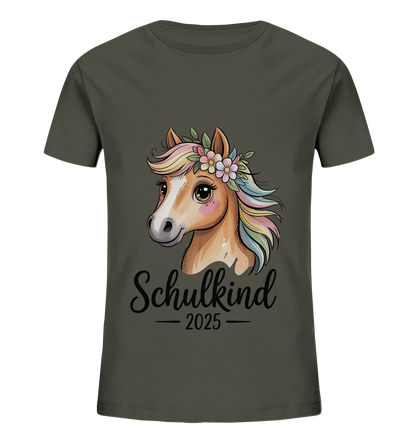 Pferdeglück Bio T-Shirt personalisiert