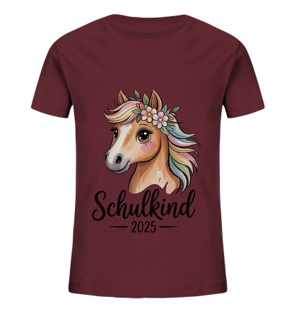 Pferdeglück Bio T-Shirt personalisiert