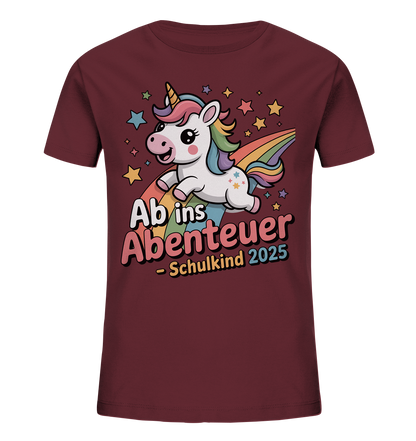 Einhorn Schulstart Bio T-Shirt