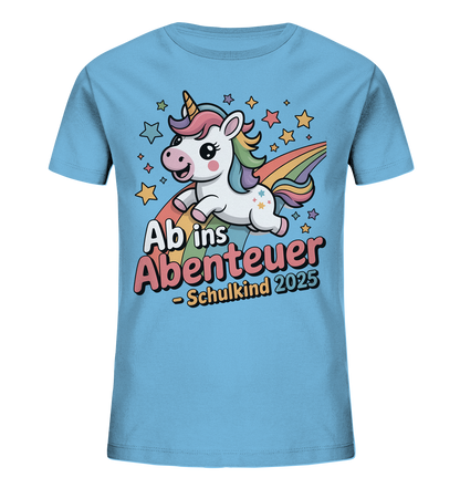 Einhorn Schulstart Bio T-Shirt