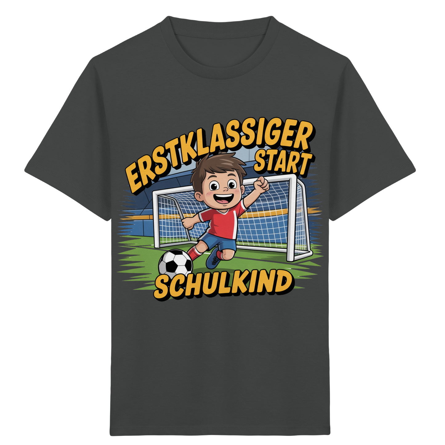 Schulkind Kicker Edition Bio T-Shirt personalisierbar