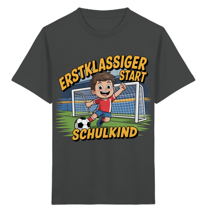 Schulkind Kicker Edition Bio T-Shirt personalisierbar