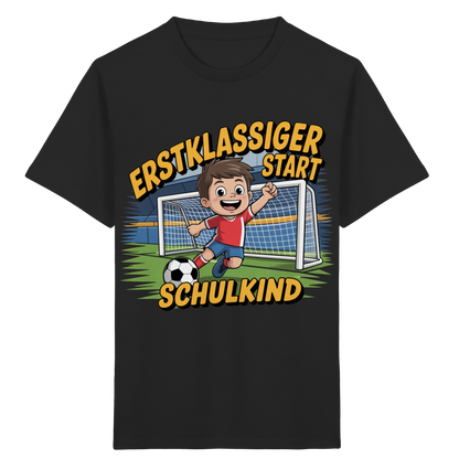 Schulkind Kicker Edition Bio T-Shirt personalisierbar