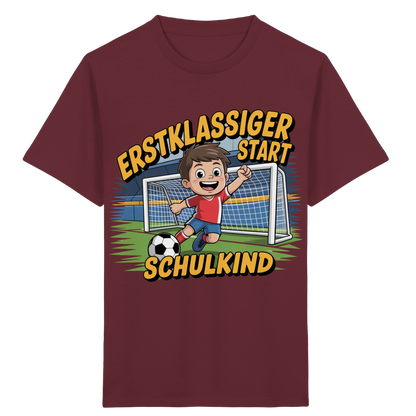 Schulkind Kicker Edition Bio T-Shirt personalisierbar