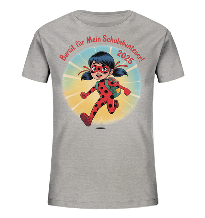Ladybug Schulheldin Bio T-Shirt personalisierbar