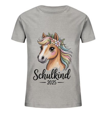Pferdeglück Bio T-Shirt personalisiert