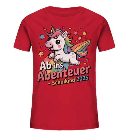 Einhorn Schulstart Bio T-Shirt