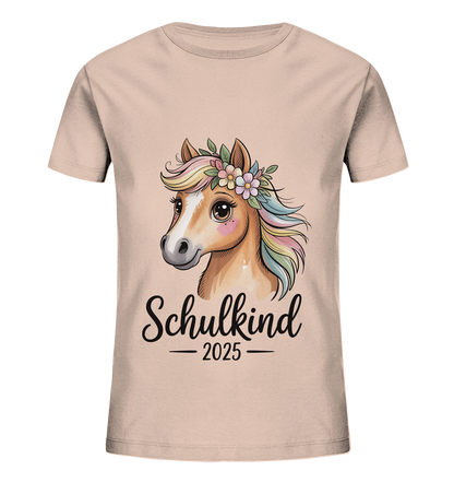 Pferdeglück Bio T-Shirt personalisiert