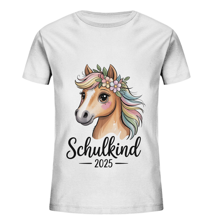 Pferdeglück Bio T-Shirt personalisiert