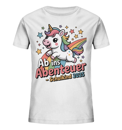Einhorn Schulstart Bio T-Shirt