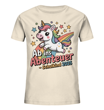 Einhorn Schulstart Bio T-Shirt