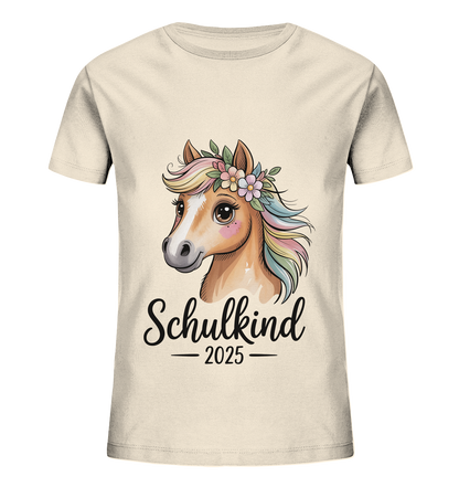 Pferdeglück Bio T-Shirt personalisiert