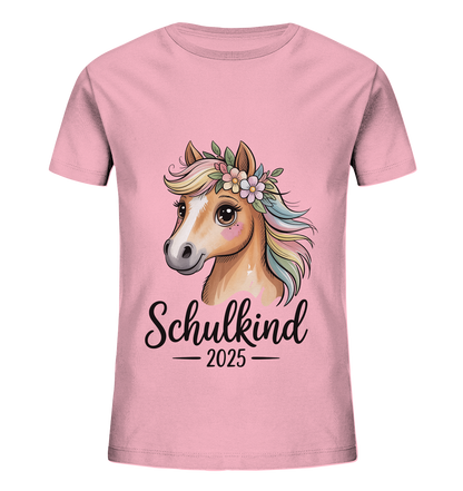 Pferdeglück Bio T-Shirt personalisiert