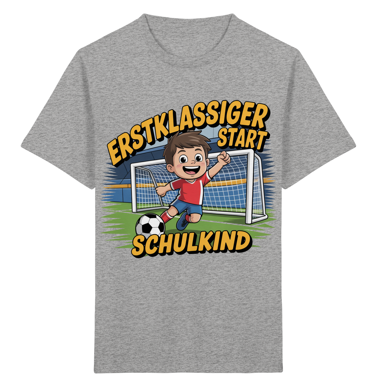 Schulkind Kicker Edition Bio T-Shirt personalisierbar