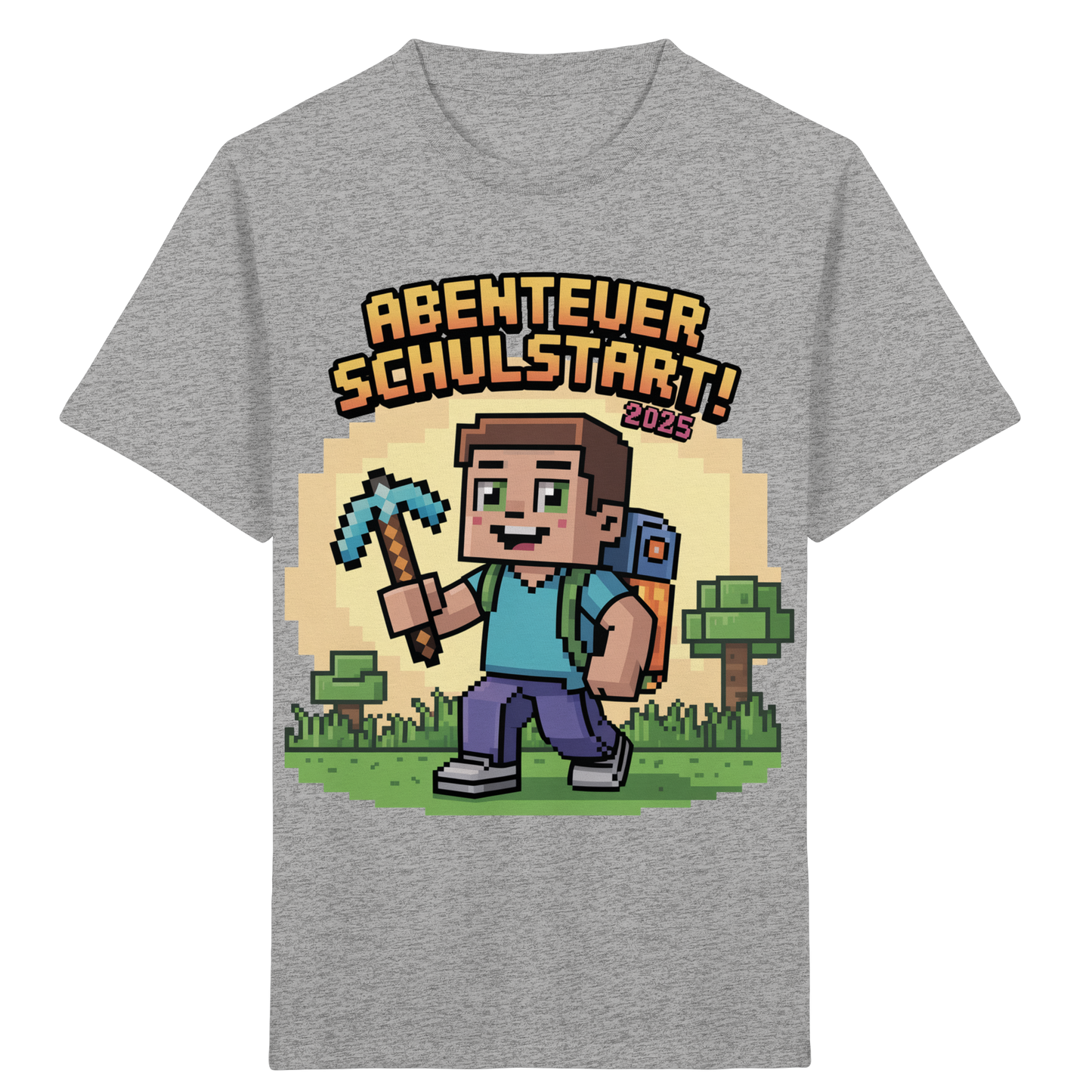 Abenteuer Schulstart Mine Edition personalisierbar