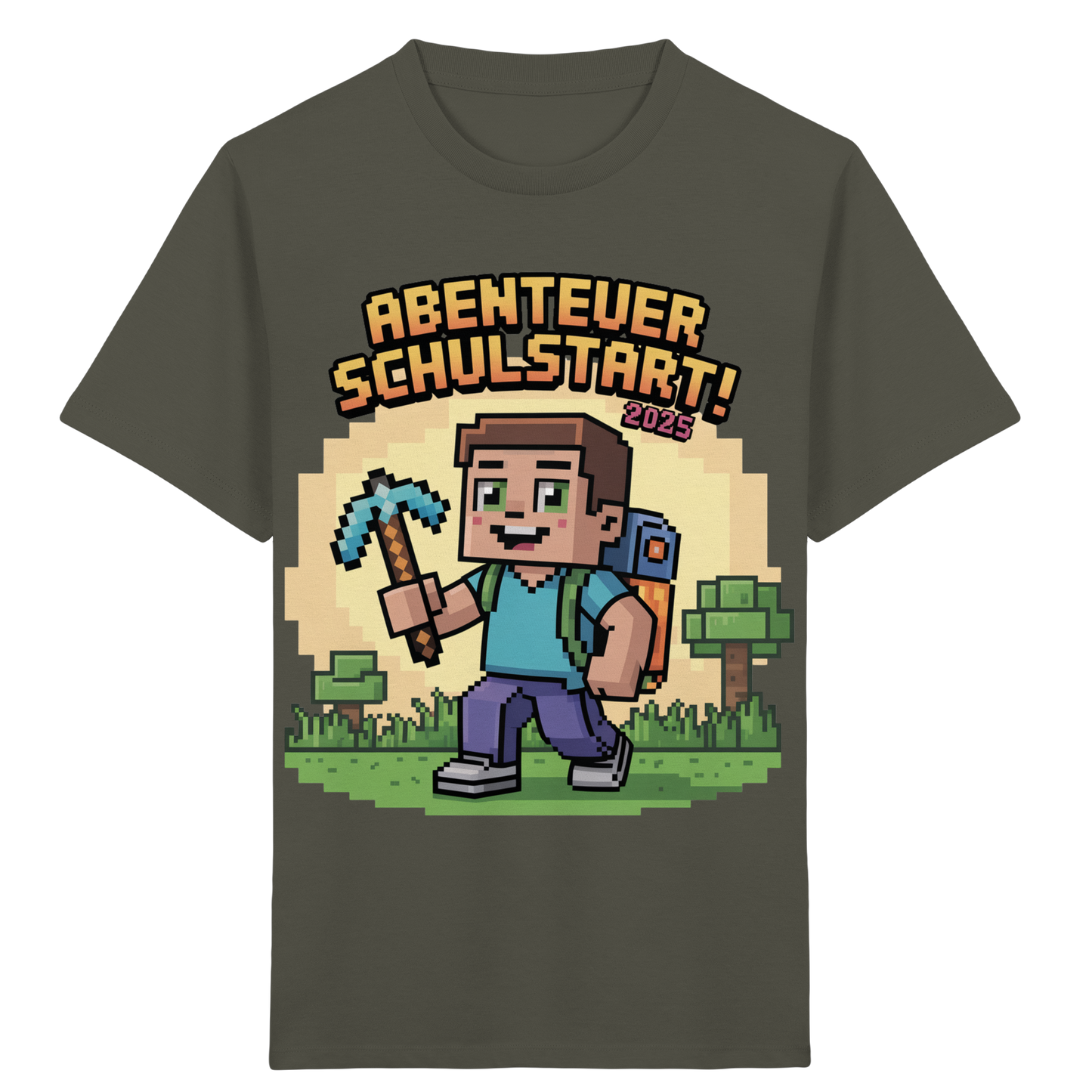 Abenteuer Schulstart Mine Edition personalisierbar