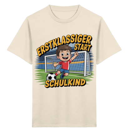 Schulkind Kicker Edition Bio T-Shirt personalisierbar