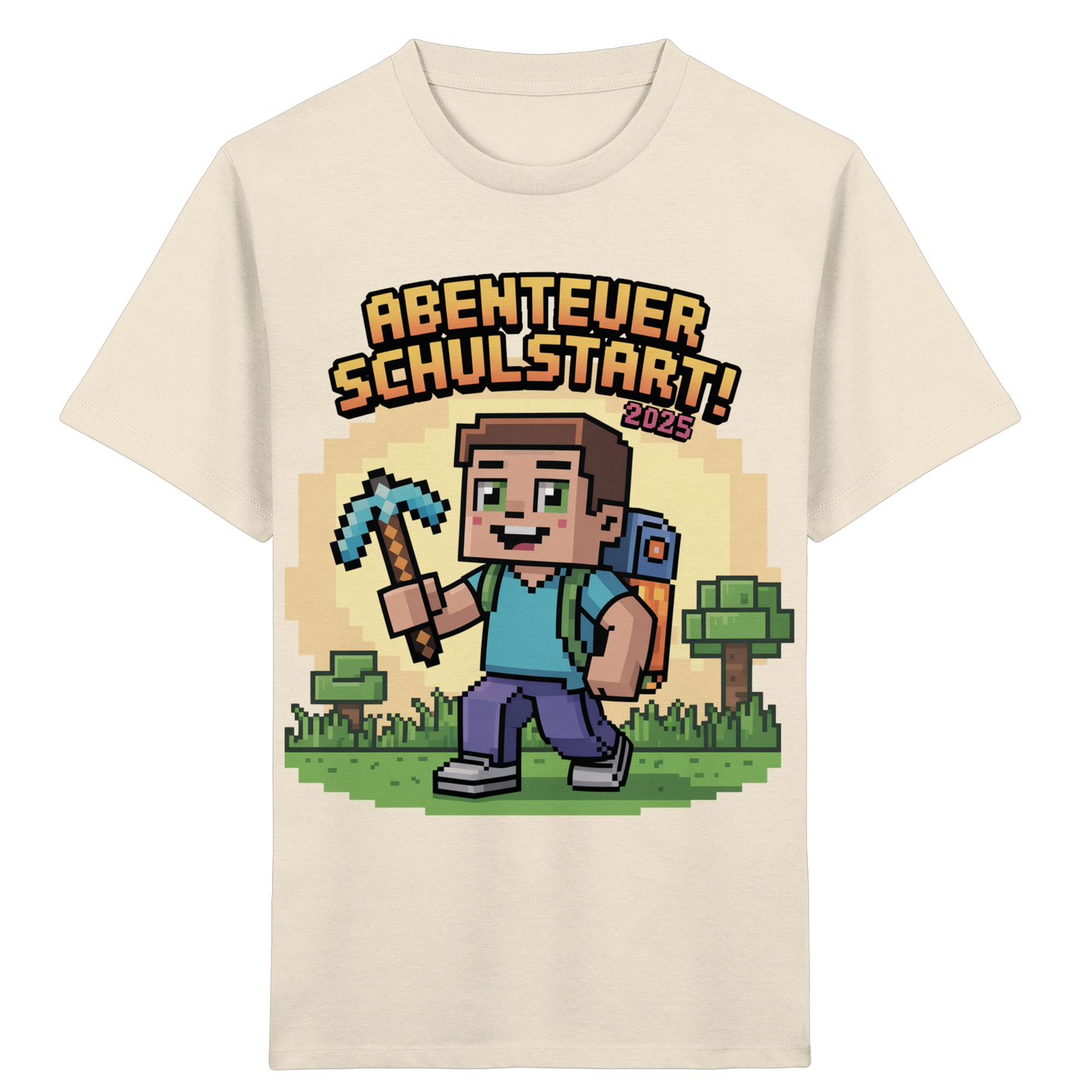 Abenteuer Schulstart Mine Edition personalisierbar