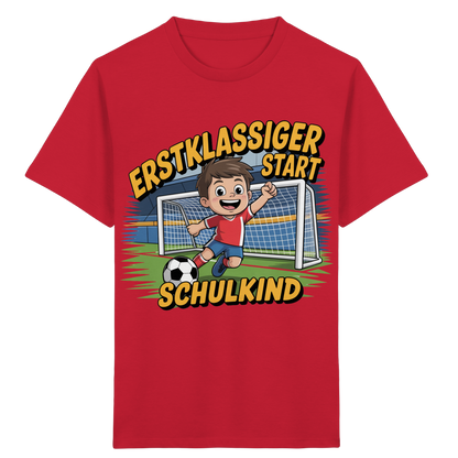 Schulkind Kicker Edition Bio T-Shirt personalisierbar
