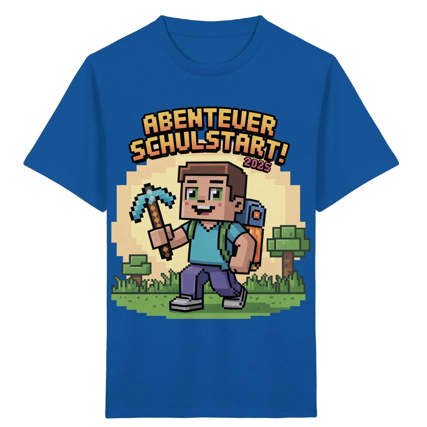 Abenteuer Schulstart Mine Edition personalisierbar