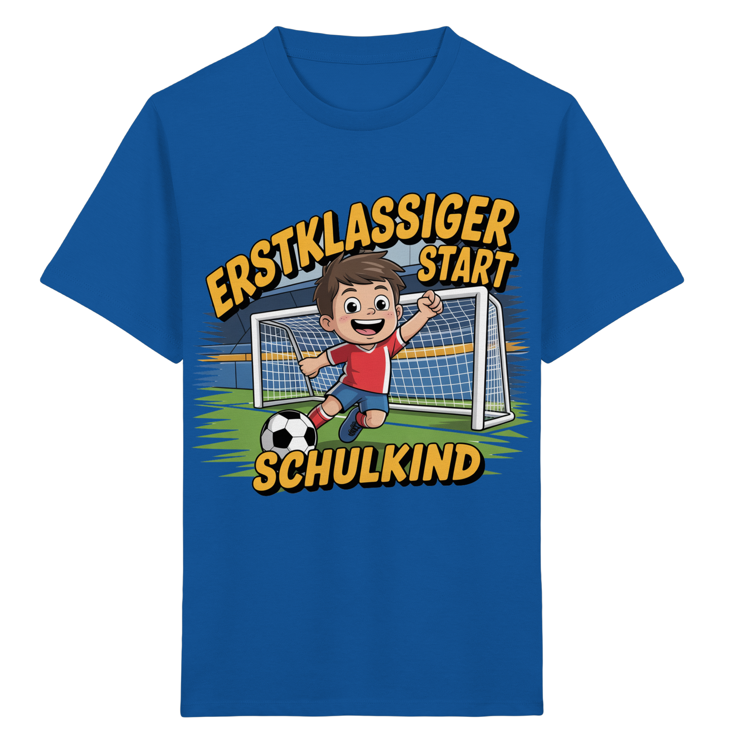 Schulkind Kicker Edition Bio T-Shirt personalisierbar