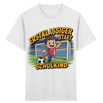Schulkind Kicker Edition Bio T-Shirt personalisierbar