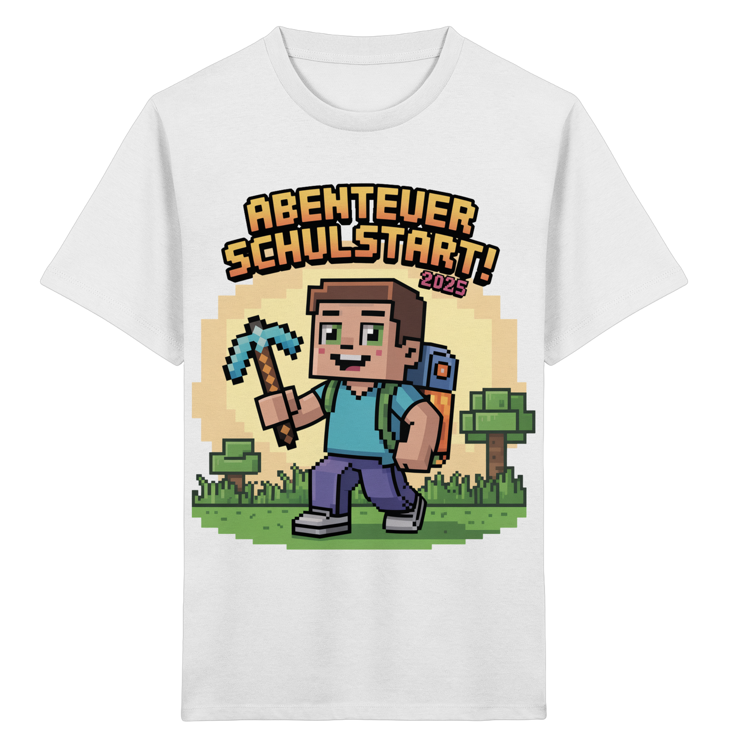 Abenteuer Schulstart Mine Edition personalisierbar