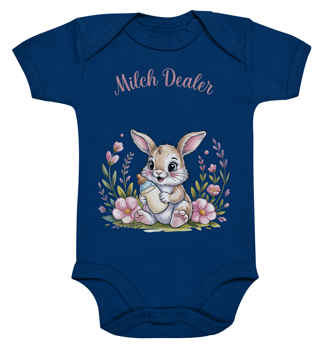 Milch Dealer personalisierter  Bio Babybody