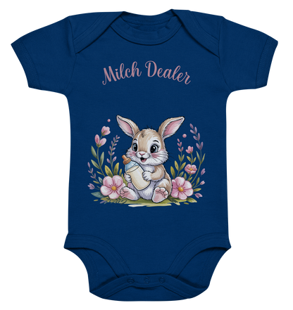 Milch Dealer personalisierter  Bio Babybody