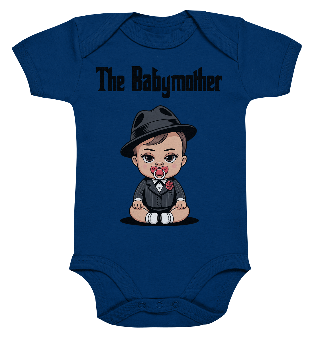 The Babymother personalisierter Bio Babybody