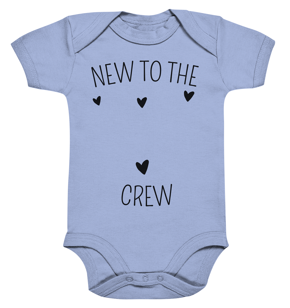 New to the Crew personalisierter Bio Babybody