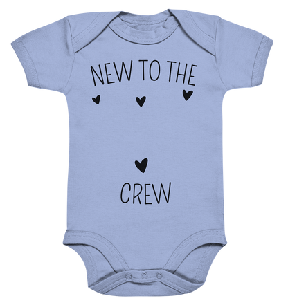 New to the Crew personalisierter Bio Babybody