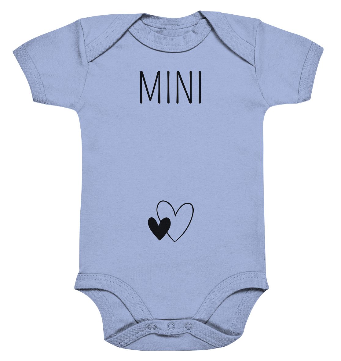 Mini personalisierter Bio Babybody